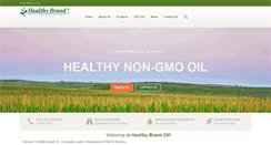 Desktop Screenshot of healthybrandoil.com